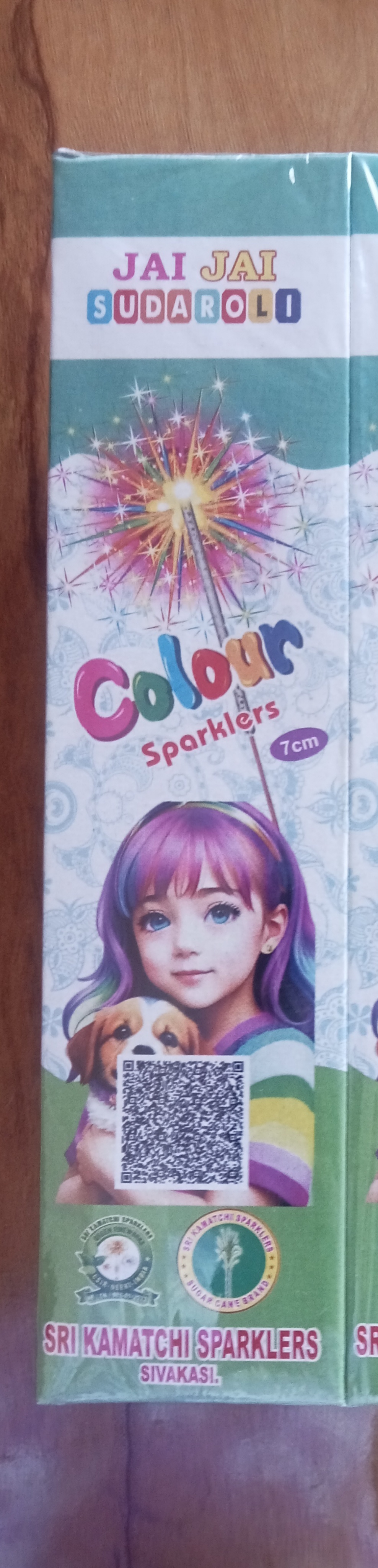 Colour sparklers 