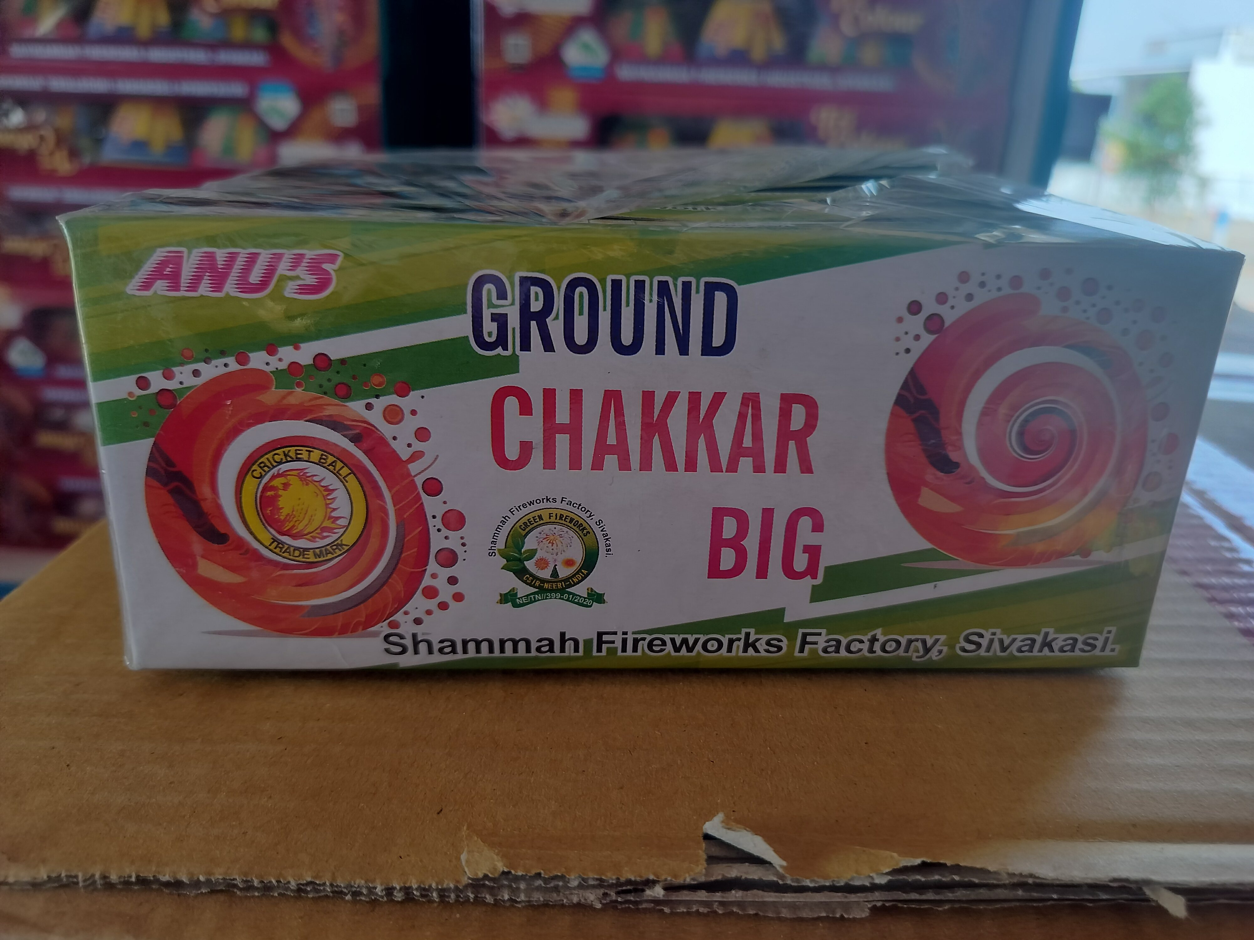 Ground chakker big