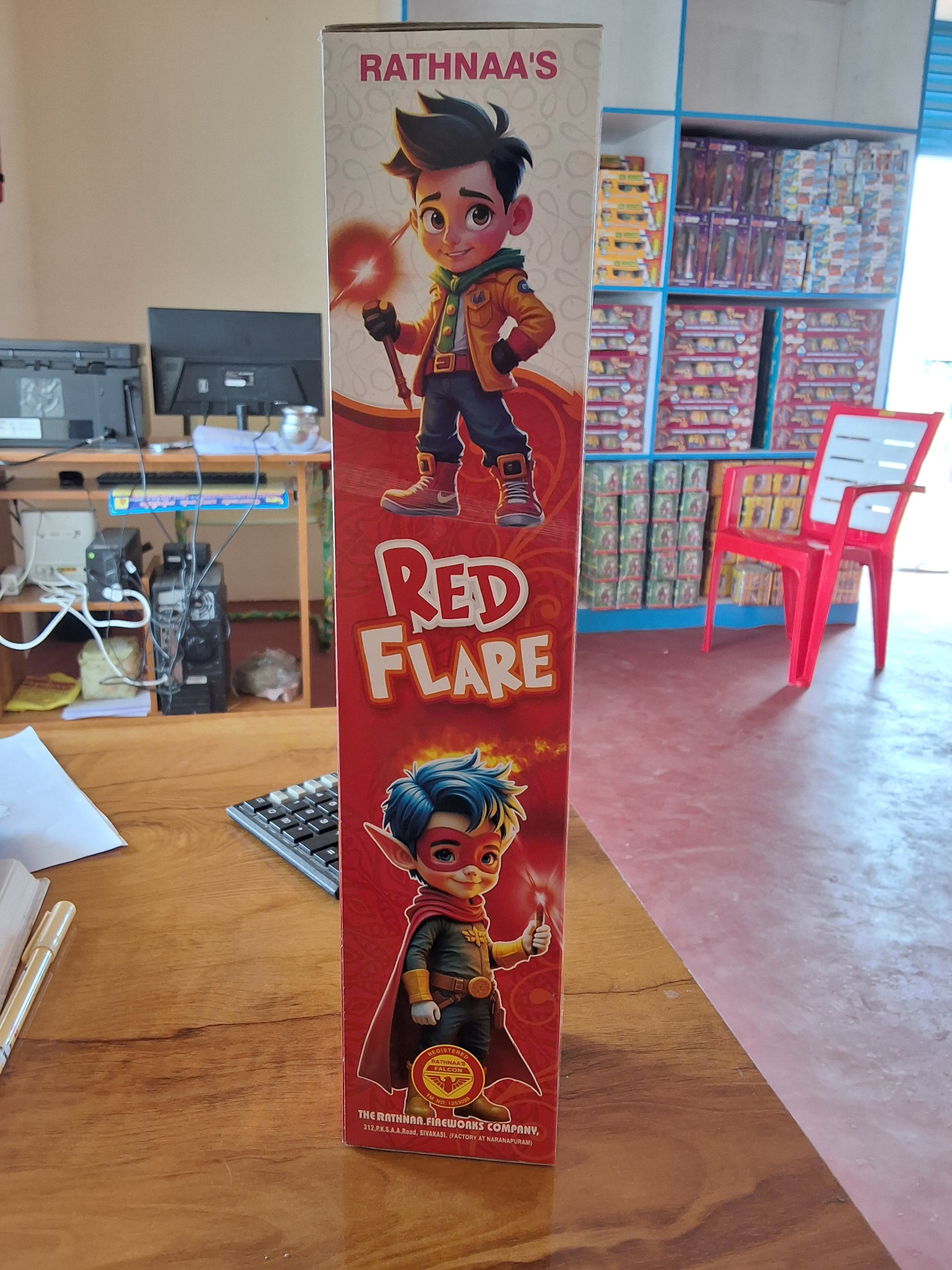 RED FLARE PENCIL